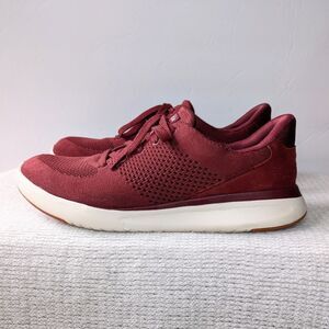 Kizik Men's Lima Hands Free Slip On Sneakers 10.5 Merlot